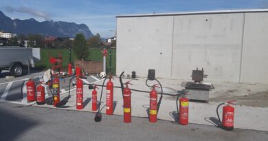 Brandschutzschulung bei der Feuerwehr Wörgl Brandschutzschulung bei der Feuerwehr Wörgl