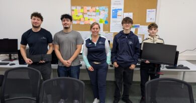 IT-Aufbau in den Herbstferien: Teamgeist und Tatkraft